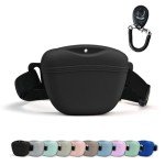 Silicone Treat Bag with Clicker and Belt