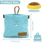 COSOWO Hands-Free Dog Treat Training Pouch - Blue