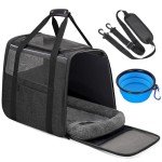 JUNGYOUN Airline-Approved Cat & Small Dog Carrier