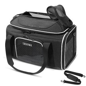 Soft-Sided Pet Carrier for Small Dogs & Cats