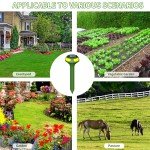 Solar Ultrasonic Mole and Snake Repellent – 2 Pack