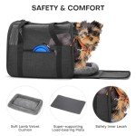 JUNGYOUN Airline-Approved Cat & Small Dog Carrier