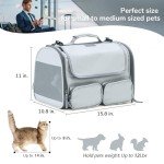 Soft-Sided Pet Carrier for Small Dogs and Cats