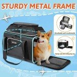 Soft-Sided Pet Carrier for Small Dogs & Cats