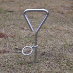 Heavy Duty Dog Tie Out Stake for Outdoors