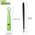 5 Pack Dog Whistles for Training and Recall