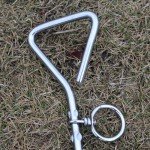 Heavy Duty Dog Tie Out Stake for Outdoors