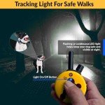 Humane Remote Dog Training Collar with Night Light