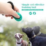 2-Pack Dog Training Clickers with Wrist Strap