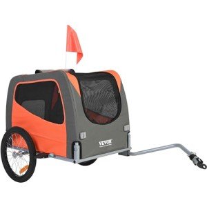 VEVOR Dog Bike Trailer for Easy Pet Rides
