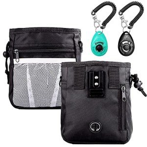 STMK Dog Training Treat Pouch and Clicker Set