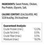 Chicken & Sweet Potato Gourmet Dog Treats 2 lb