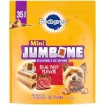 Beef Flavor Jumbone Dog Treats for Puppies