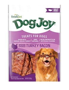 Wood Smoked Turkey Bacon Dog Treats, 3 Oz