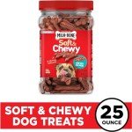 Milk-Bone Soft Chewy Treats with Real Bacon