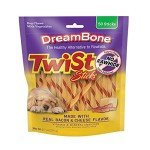 Bacon & Cheese Twist Sticks for Puppies, 50 Count