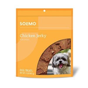 Solimo Chicken Jerky Dog Treats, 2 lbs