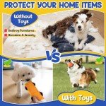 9-Pack Interactive Puppy Chew Toys and Treats