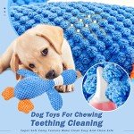 Vitscan Indestructible Plush Duck Toy for Puppies