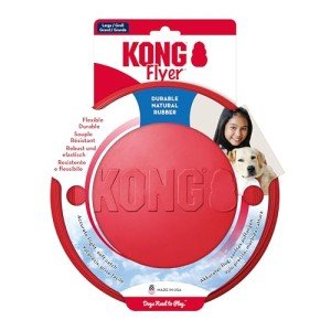 KONG Flyer - Durable Dog Toy for Fetch