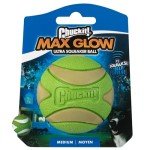 Max Glow Ultra Squeaker Ball for Puppies