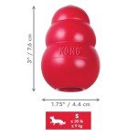 KONG Classic Stuffable Dog Toy for Small Dogs