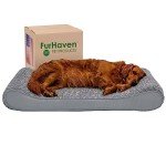 Furhaven Jumbo Orthopedic Dog Bed for Large Dogs