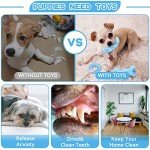 Puppy Chew Toy Set - 6 Fun Toys