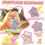 Pink 9-Pack Puppy Chew and Squeaky Toys