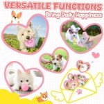 Pink 9-Pack Puppy Chew and Squeaky Toys