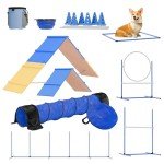 Complete Backyard Dog Agility Course Set