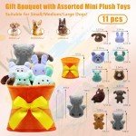 Interactive Plush Dog Toy Set - 11 Pieces