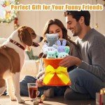 Interactive Plush Dog Toy Set - 11 Pieces