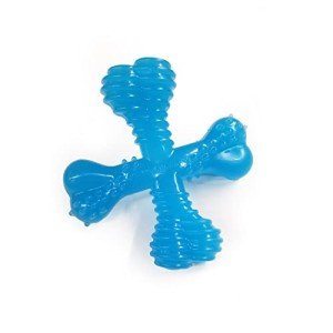 Nylabone Comfort Hold Beef X-Bone Puppy Toy