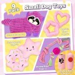9 Pack Cute Squeaky Dog Toys for Puppies