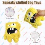 Squeaky Plush Dog Toy for Fun Playtime