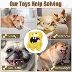 Squeaky Plush Dog Toy for Fun Playtime