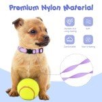 20 Pack Soft Nylon Puppy Collars for Safety