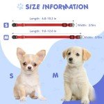 20 Pack Soft Nylon Puppy Collars for Safety