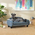 Paws & Purrs Low Back Pet Sofa Bed - Cornflower