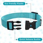 Adjustable Soft Nylon Dog Collars - 9 Pack