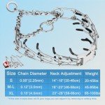 Adjustable Prong Training Collar for Dogs