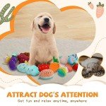 20-Pack Plush Squeaky Toys for Small Dogs