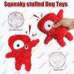 Squeaky Plush Dog Toy for Fun Playtime