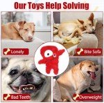 Squeaky Plush Dog Toy for Fun Playtime