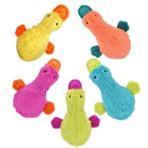 Duckworth Plush Dog Toy – Assorted Colors