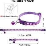Adjustable Puppy ID Collars with Bells – 19 Pack