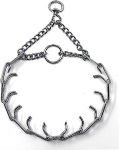 Herm Sprenger Chrome Steel Prong Training Collar 13in