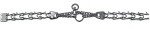 Herm Sprenger Chrome Steel Prong Training Collar 13in