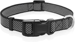 Reflective Adjustable Nylon Dog Collar - Size M